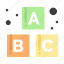 alphabet, baby, blocks 