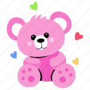 soft toy, stuffed toy, teddy bear, plaything, bear
