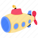 kids submarine, toy submarine, plaything, baby submarine, toy
