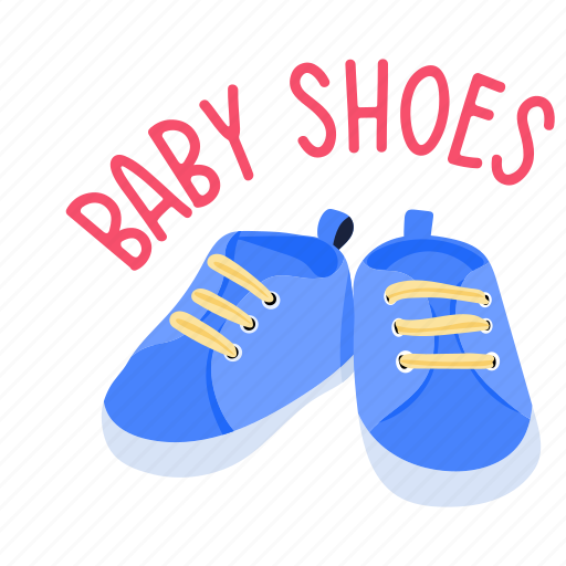 Baby boots, baby shoes, footwear, footgear, shoes sticker - Download on Iconfinder
