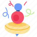 whirligig, spinning top, toy, plaything, whipping top