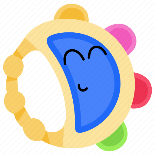 Teething toy, teether, toy, plaything, baby accessory sticker - Download on Iconfinder