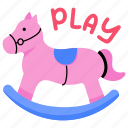 rocking horse, trojan horse, toy horse, horse, plaything