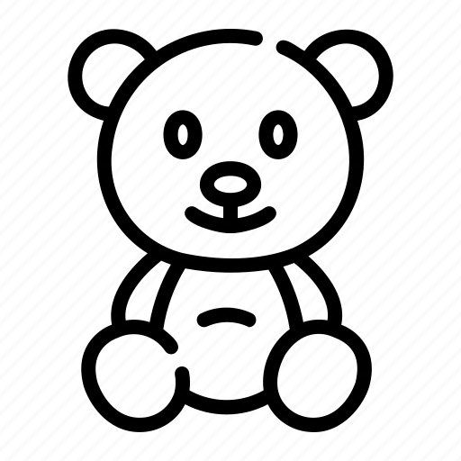 Teddy, bear, children, childhood, doll, puppet, toy icon - Download on Iconfinder