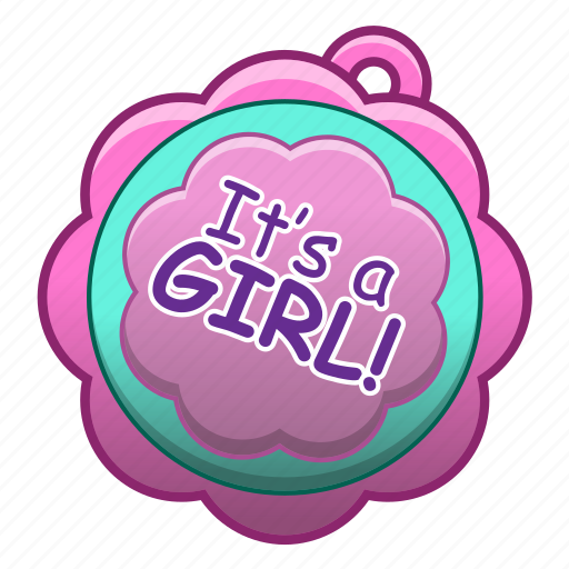 Baby, cartoon, girl, shower icon - Download on Iconfinder