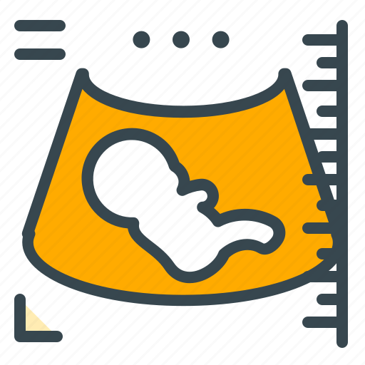 Baby, care, check, doctor, sound, ultra icon - Download on Iconfinder