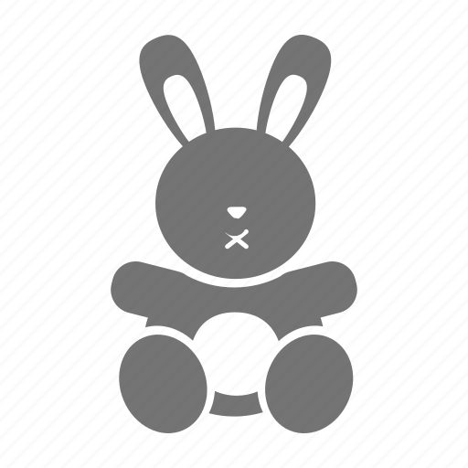 Baby, doll, girl, infant, kid, rabbit, toy icon - Download on Iconfinder