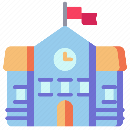Building, education, school, university icon - Download on Iconfinder