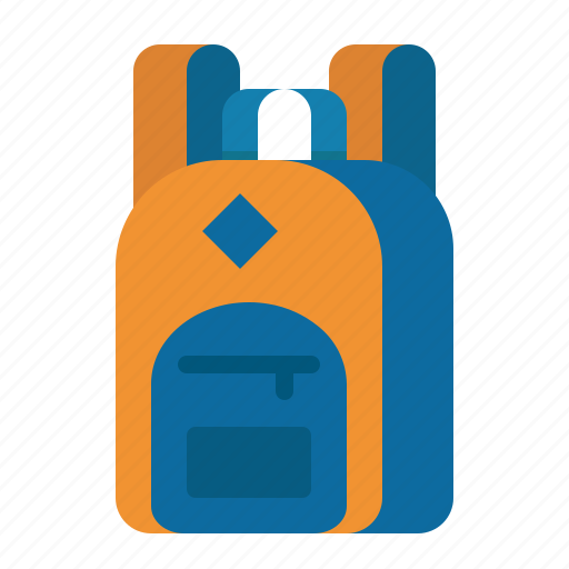 Backpack, bag, education, school, travel icon - Download on Iconfinder