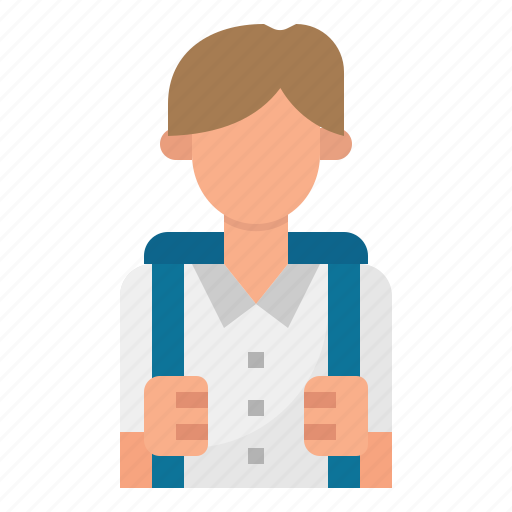 Education, male, man, school, student icon - Download on Iconfinder