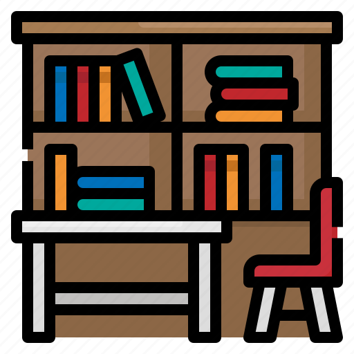 Book, education, library, school, shelf icon - Download on Iconfinder