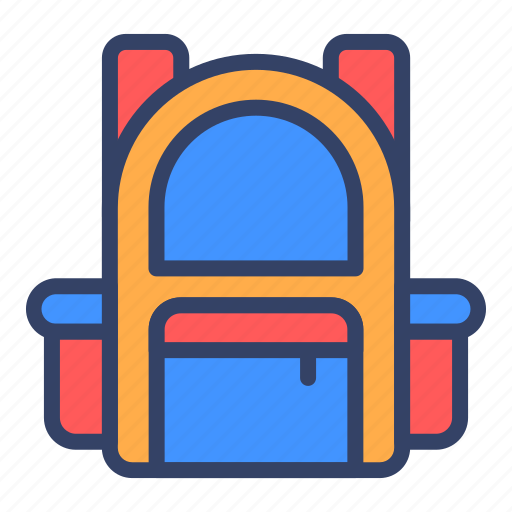 Backpack, bag, briefcase, luggage, school bag, suitcase, travel icon - Download on Iconfinder