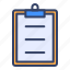 clipboard, data, document, file, folder, page, paper 