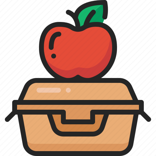 Package, away, meal, lunchbox, take, food, fruit icon - Download on Iconfinder