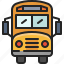 public, school, automobile, transport, car, vehicle, bus 