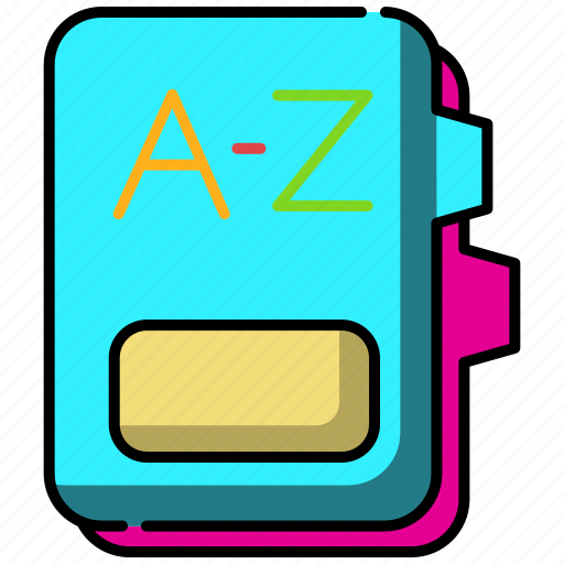 Dictionary, book, education, reading icon - Download on Iconfinder