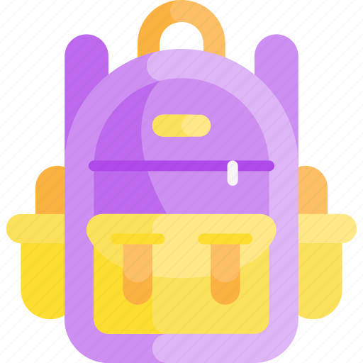 School bag, backpack, education, school icon - Download on Iconfinder
