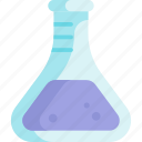chemistry, science, flask, chemical