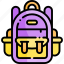 school bag, backpack, education, school 