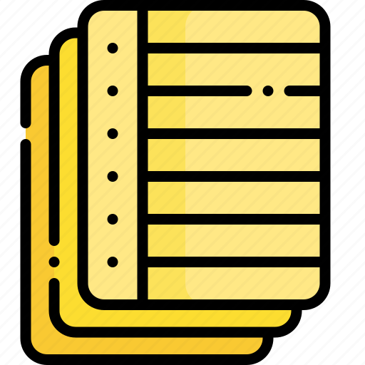 Notes, essay, paper, document icon - Download on Iconfinder