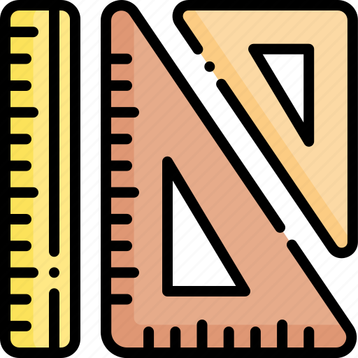 Ruler, geometry, tools and untensils, measure icon - Download on Iconfinder