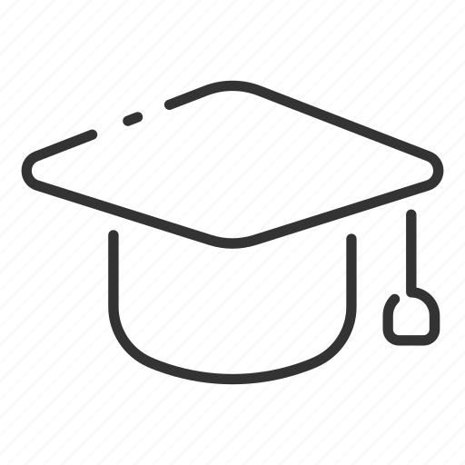 Cap, degree, education, graduate, graduation, hat icon - Download on Iconfinder