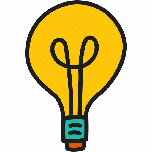 Light bulb, light, idea, thinking, creative, innovation, inspiration icon - Download on Iconfinder