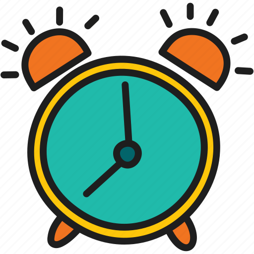Education, alarm, clock, alarm clock, wake up, alert, morning icon - Download on Iconfinder