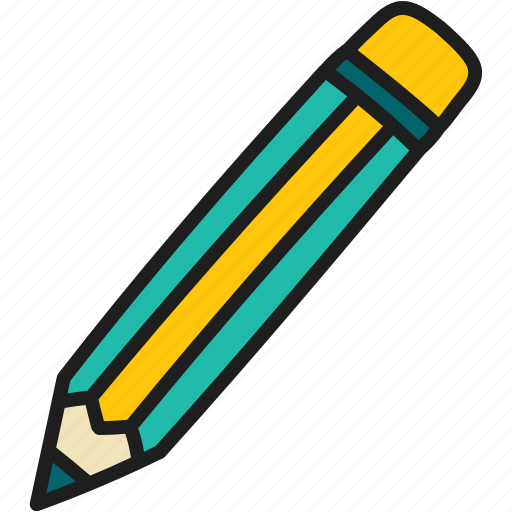 Education, pencil, drawing, art, draw, write, school icon - Download on Iconfinder