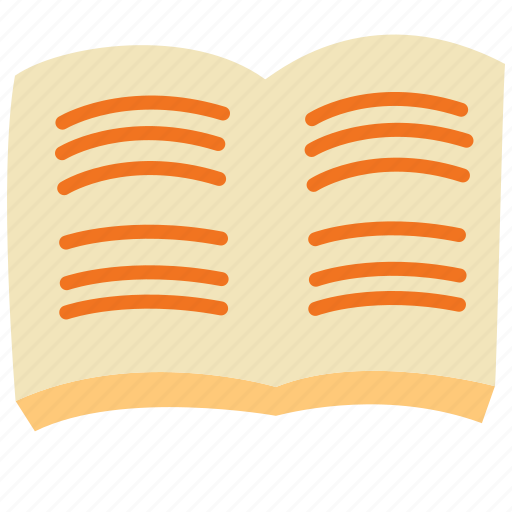 Education, book, literature, library, page, paper, read icon - Download on Iconfinder