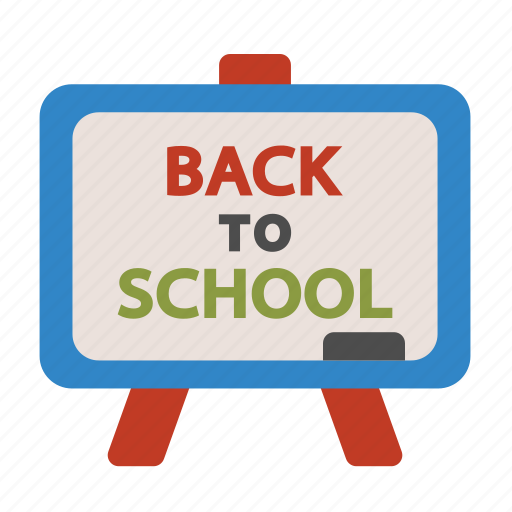Back to school, blackboard, chalkboard, education, student, study, school icon - Download on Iconfinder