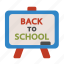 back to school, blackboard, chalkboard, education, student, study, school 