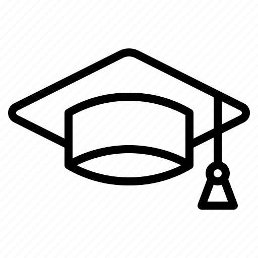 Mortarboard, cap, hat, graduation, school, education, student icon - Download on Iconfinder