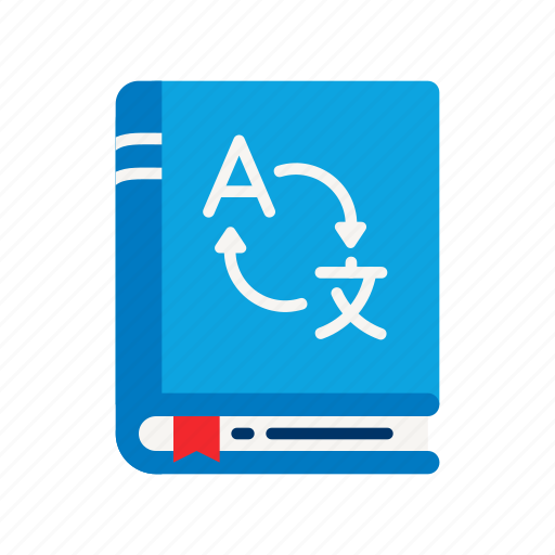 Dictionary, translator, translate, book icon - Download on Iconfinder