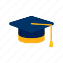 graduate, cap, hat, education, graduation