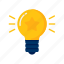 idea, bulb, light, creativity 