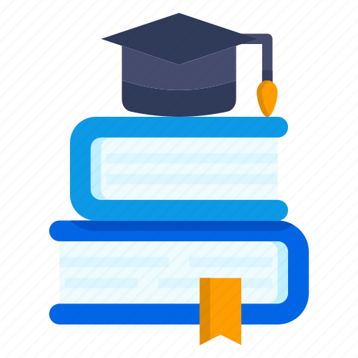 Education, book, knowledge, graduation, cap, school, study icon - Download on Iconfinder