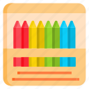 pencil, art, pack, education, school, study, back to school, box, color pencil