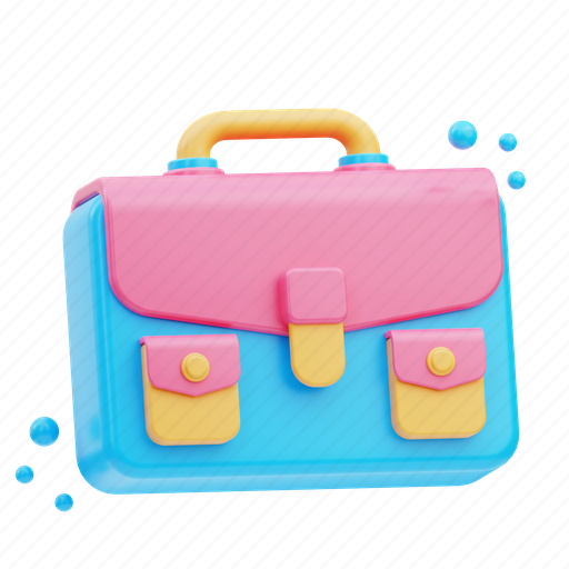 Learning, suitcase, luggage, portfolio, study, bag, travel icon - Download on Iconfinder
