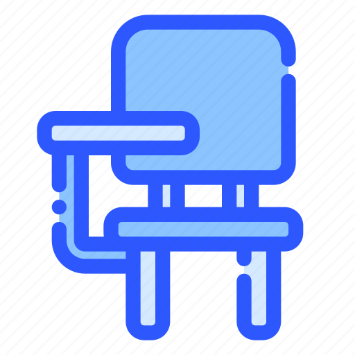 Chair, school, study, classroom, furniture icon - Download on Iconfinder