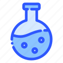 flask, laboratory, chemistry, experiment, research