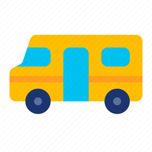 Bus, school, transportation, vehicle, education icon - Download on Iconfinder