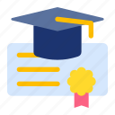 diploma, graduation, certificate, university, academic