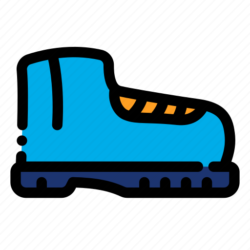 Boot, shoe, foot, footwear, protective icon - Download on Iconfinder
