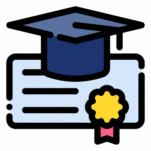 Diploma, graduation, certificate, university, academic icon - Download on Iconfinder