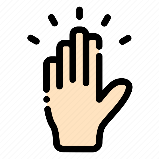 Hand, gesture, voting, raise, student icon - Download on Iconfinder