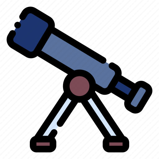 Telescope, astronomy, discovery, science, search icon - Download on Iconfinder
