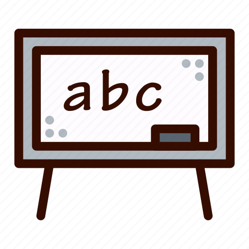 Abc, board, classroom, education, school icon - Download on Iconfinder