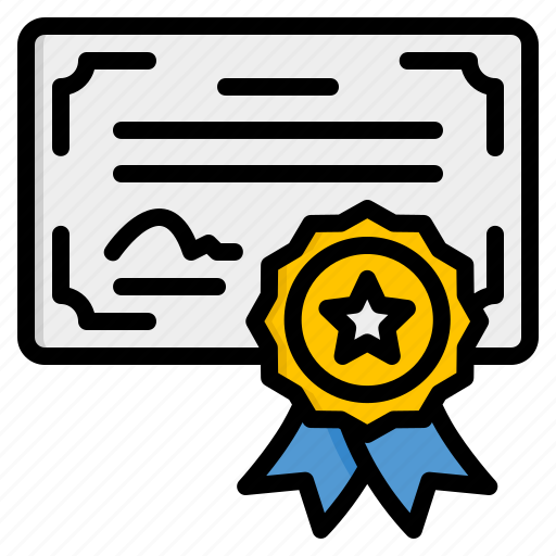 Certificate, certification, diploma icon - Download on Iconfinder