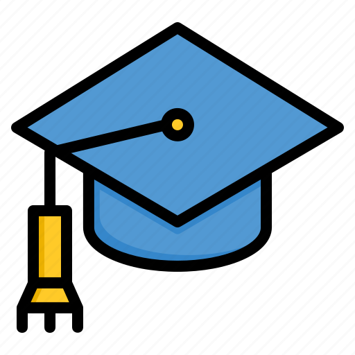 Graduate, graduation, graduation cap icon - Download on Iconfinder